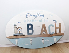 COAT  FOUR HOOKS  NAUTICAL