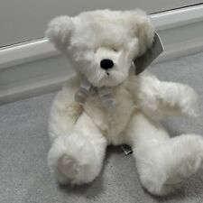 Clinton's Russ MILLENNIUM TEDDY BEAR YEAR 2000 PLUSH 15" CUDDLY SOFT TOY White.