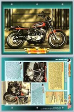 Harley-Davidson XR1000 - 1984 - Modern Classics - Atlas Motorbike Fact File Card