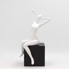 Yoga Lady 2 (Clay White) Art