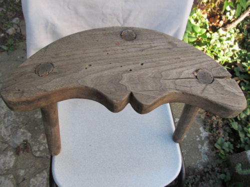 Old antique primitive wooden - old,