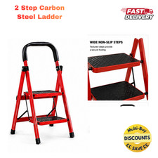 2 Step Ladder Folding Stool