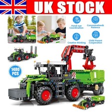 Building Block Set Tractor