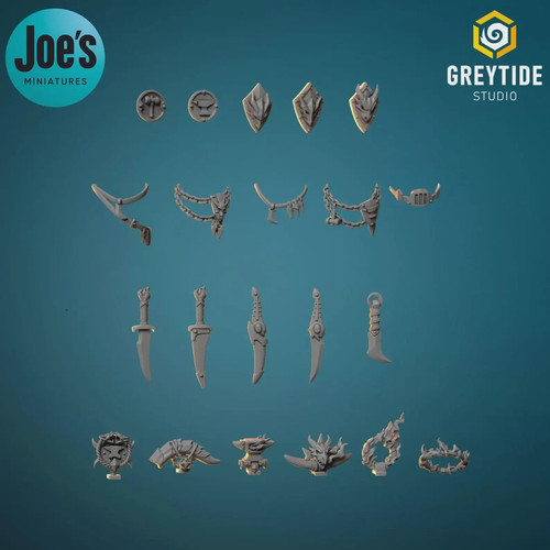 Pack decorations anvil - decorations,