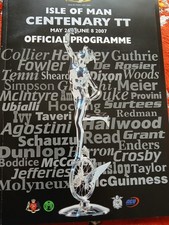 Multi signed Isle of Man TT