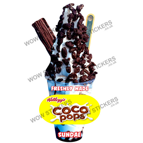 Coco pops ice cream - ice,