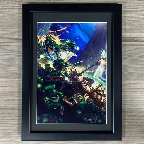 Dark angels framed art - framed,