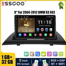 For BMW X3 E83 2004-2012 32GB Android 14 Car Stereo Radio GPS Sat Nav CarPlay
