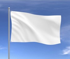 White Flags 5ftx3ft (Great For