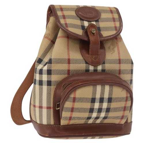 Burberrys nova check backpack - check,