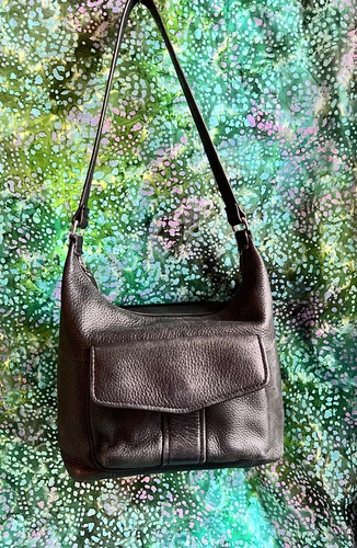 Fossil black leather - fossil,