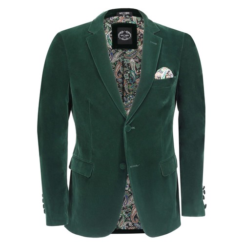 Gary men velvet blazer - –,