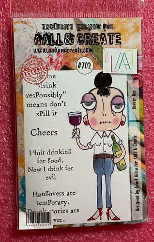 Aall create clear stamp set - clear,