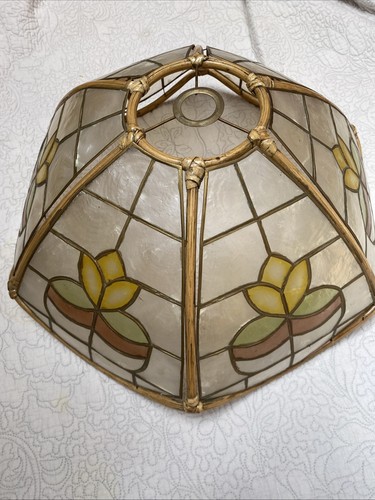 Vintage large capiz shell - large, with