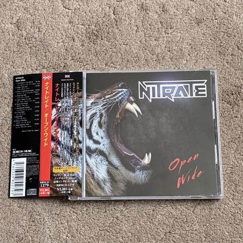 Nitrate open wide like new - nitrate, cd