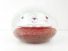 Large Oversized Red & Gold