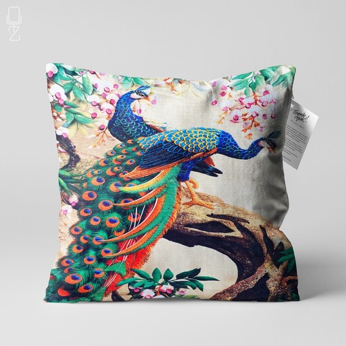 Decorative peacock patterned - decorative,