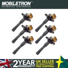 6 Pack of Mobiletron CE-89 Ignition Coil for BMW 3 5 7