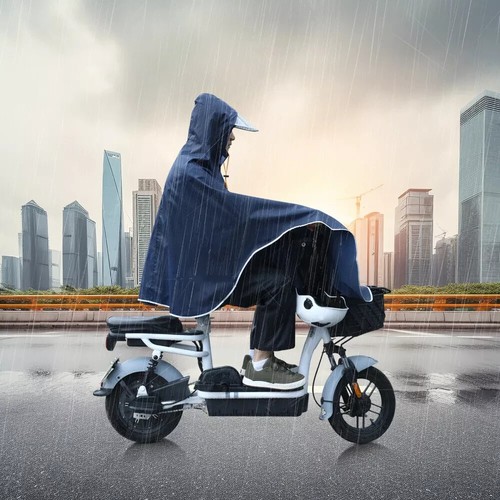 Hooded ain coat cycling - ,