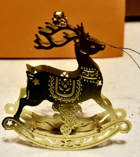 Vintage brass christmas - vintage,