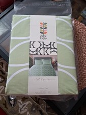 Brand New Orla Kiely Linear Stem King Duvet Cover Set