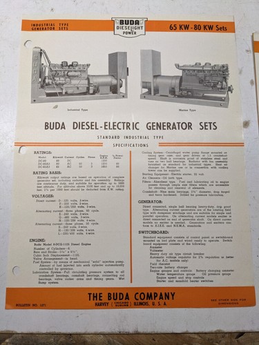 Buda diesel electric - buda,