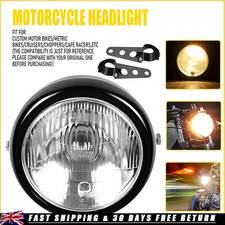 Motorcycle 6" Headlight Round