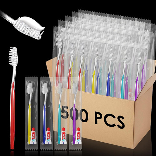 500 pcs travel toothbrush and - travel,
