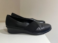 Ecco Shoes Size UK 4 Black