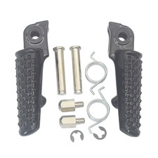 Black honda 125 front - black,
