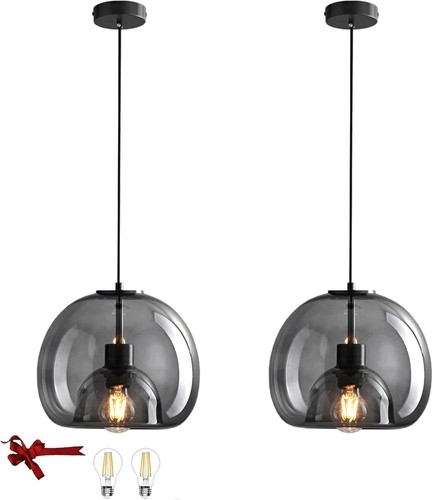 Glass pendant kitchen island - pendant,