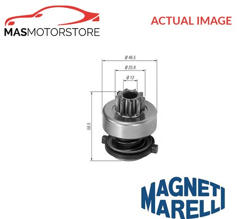 Starter freewheel gear magneti - starter,