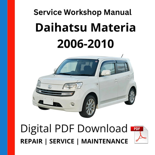 Daihatsu materia 2006 - daihatsu, 2006-2010