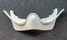 BRAND NEW OLD STOCK WHITE SCOTT VENTURI HALF MASK MOTOCROSS MX BMX HALF MASK 