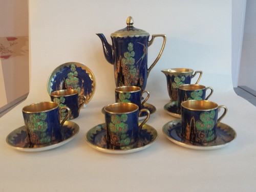 Crown devon art - devon, lustre