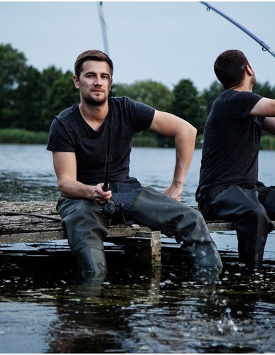 Waterproof thigh waders - thigh,