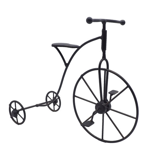 Bicycle tricycle figurine - bicycle,