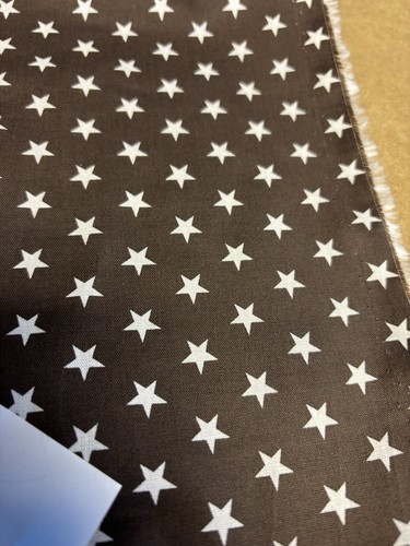 Metres brown stars printed - brown,