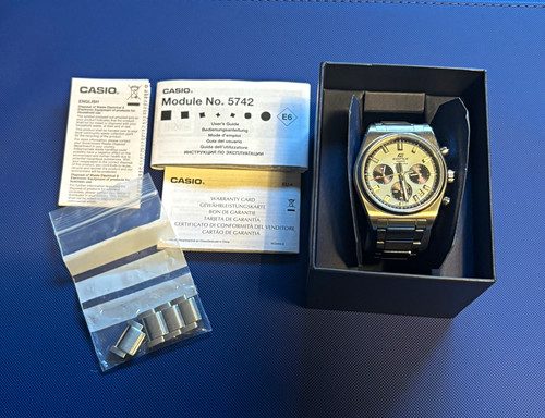 Casio edifice chronograph - casio,