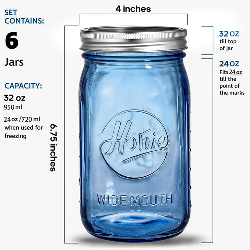 Pack 32oz vintage blue home - pack,