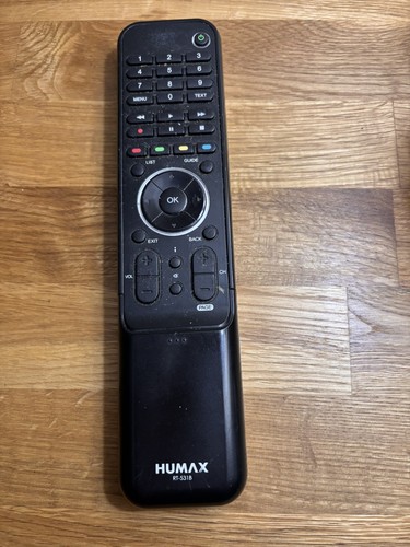 Genuine humax 531b remote - genuine, rt-531b