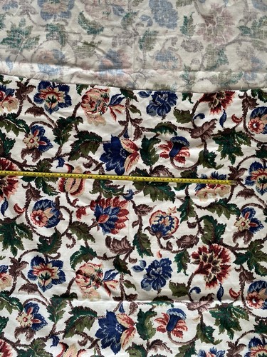 Vintage 1940s floral jacobean - floral,