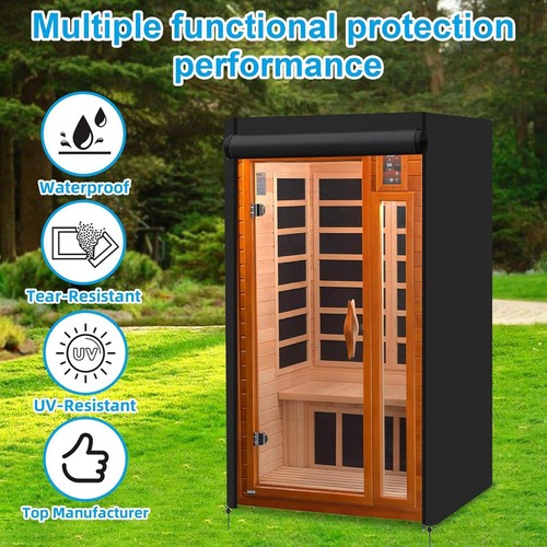 Outdoor sauna cover windproof - outdoor,