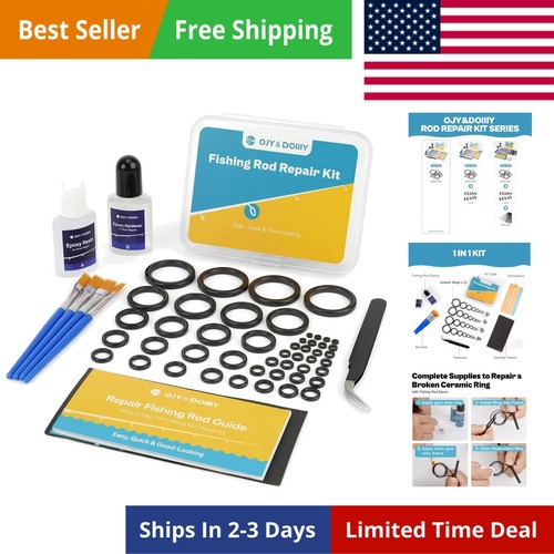Fishing rod repair kit - fishing,