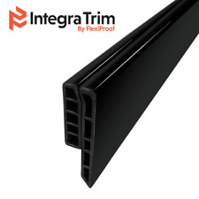 2.5M Flat Roof Gutter Drip Edge Trim Rubber Roofing & Fixings Integra Cellular