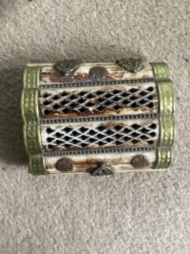Antique trinket box - trinket,