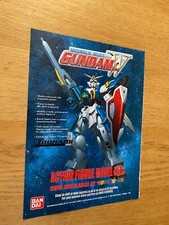 PADA4 ADVERT 11X9 BAN DAI MODEL KITS : GUNDAM WING