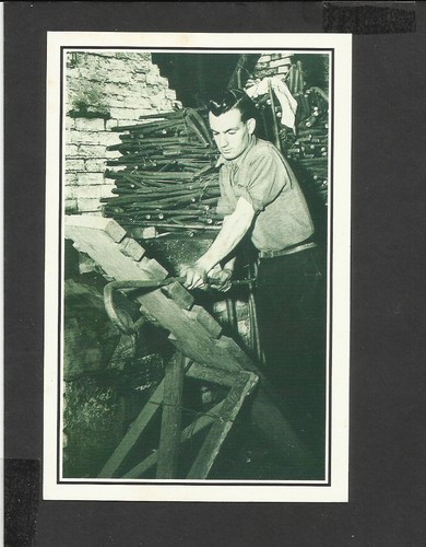 Nostalgia postcard man making - nostalgia,