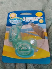 pacifiers for babies griptight blue orthodontic dummy