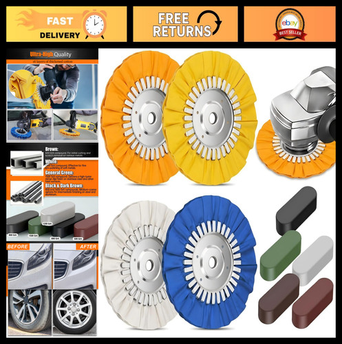 Buffing wheel kit - 8",